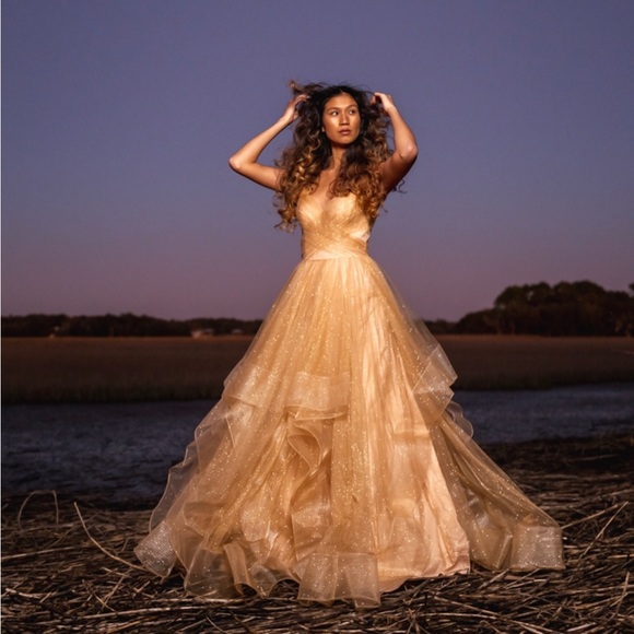 Terani Couture ballgown formal dress - Picture 3 of 15